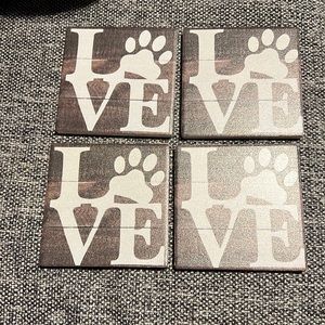 NWT ThirstyStone Set of 4 Coasters